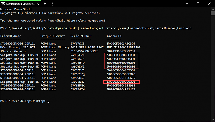 Disk X  has the same disk identifiers as one or more disks (eventvwr)-image.png