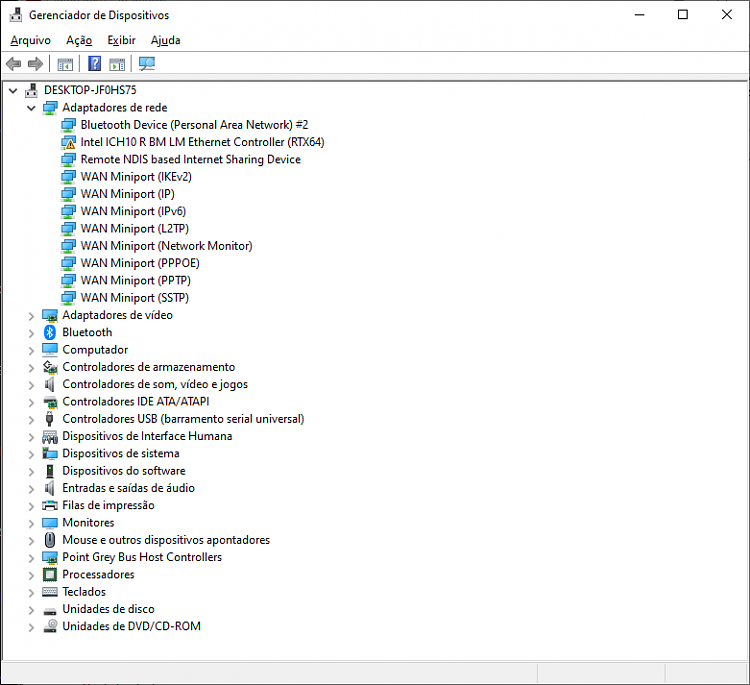 Intel-related network adapter driver issue-w19nets1.png