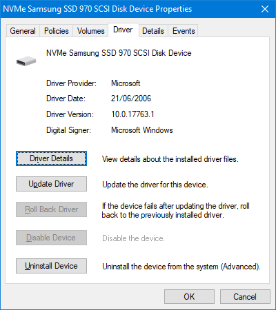 Latest Samsung NVMe Driver Released-970evoplus.png