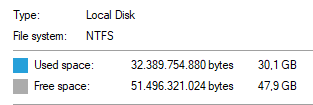 Storage bug? summary capacity &amp; usage greater than disk/partition size-in_explorer.png