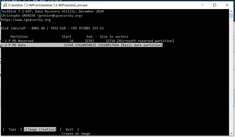 Fixing a drive that is now detected as RAW in Windows with TestDisk-capture2.png