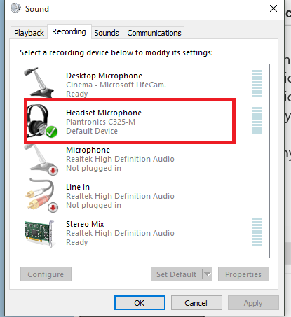 Microphone not working since install of Windows 10 - Windows 10 Forums