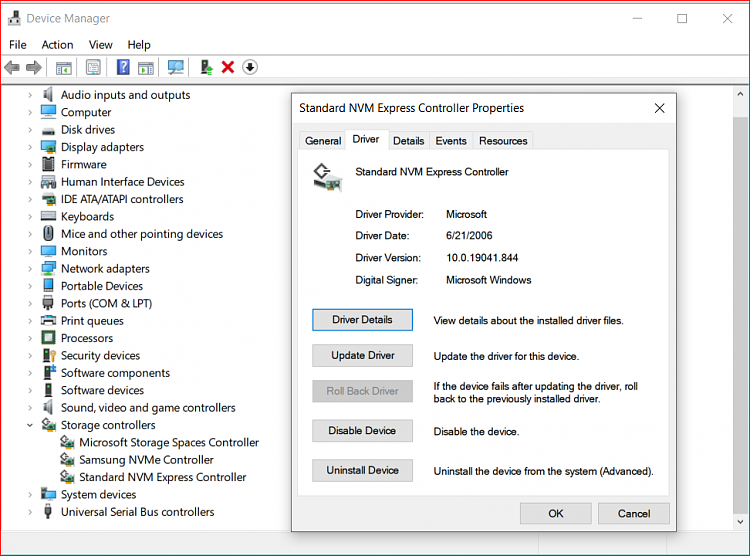 Drivers w10 Pro for Samsung 970 Pro NVMe M.2 need drivers install-image.png