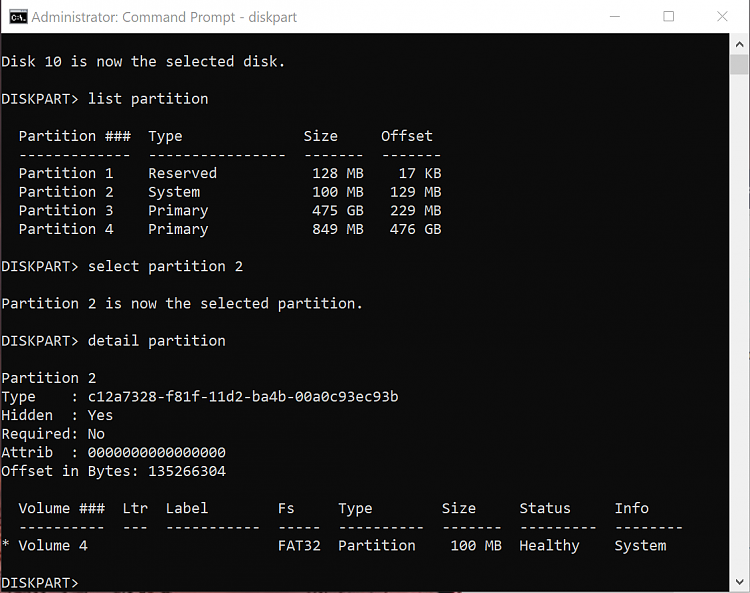 diskpart - detail partition Active flag missing-detail-partition.png