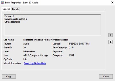 Via HD Audio - Sound and Mic not working-win10error.jpg