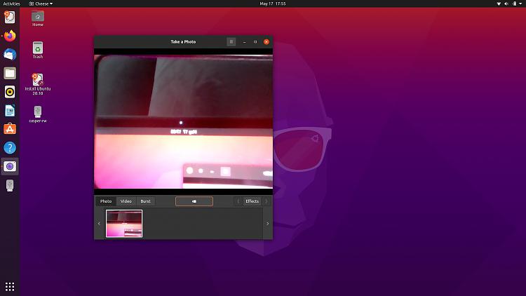 Ubuntu install 2025 webcam