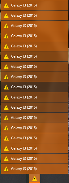 Latest updates causing errors with Older Samsung J3 (2016) phone-phone_disconnect_errors_2.png