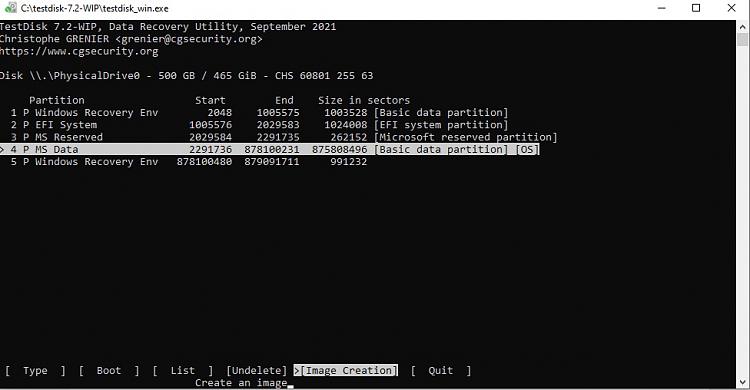 Lost partition on an external drive-testdisk.jpg