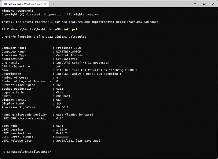 PowerShell script for CPU information, incl. CPUID-cpu-info_2-6.png