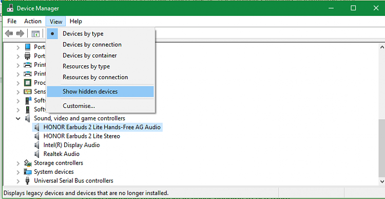 Can't connect Bose QC 35 II headphones inWindows 10-device-mgr-show-hidden-devices.png