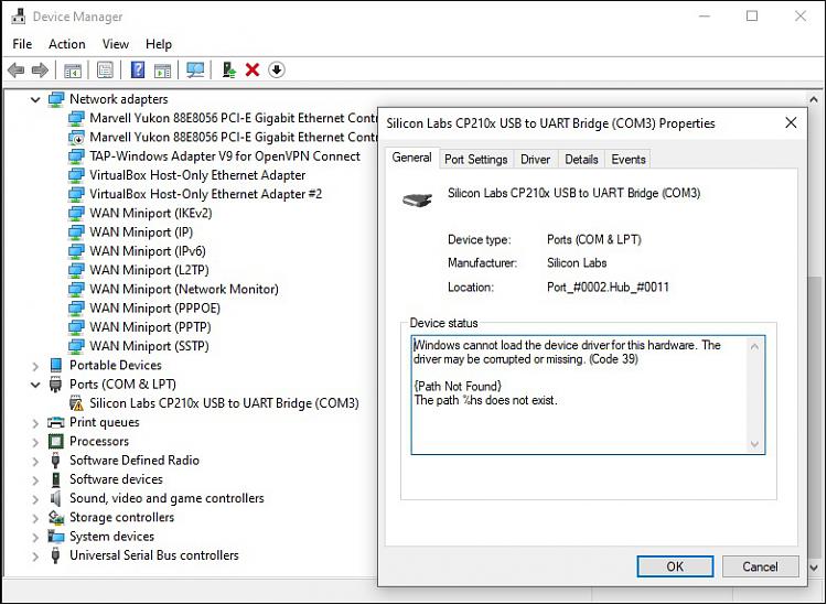Silicon Labs CP210x Driver (Code 39) error-device-manager.jpg