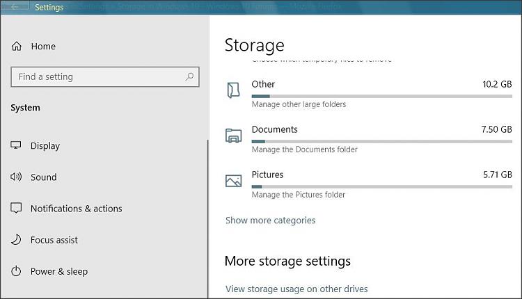 Add more disks in Settings &gt; Storage in Windows 10-1.jpg