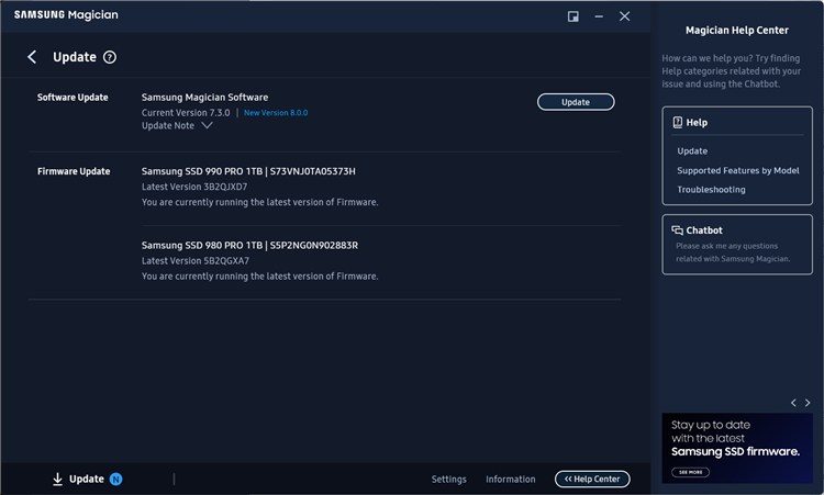 Samsung nvme software discount