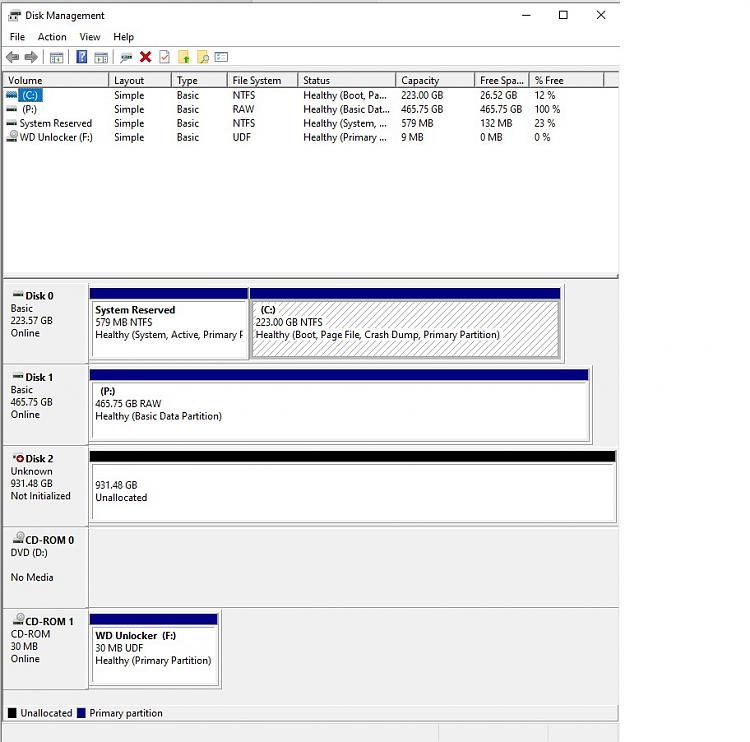 Crucial  SSD Went RAW in the file system-20240106-disc-managment-disk-first-issue.jpg