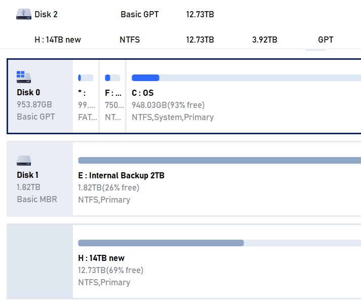 Seagate 14TB hard drive not detected or files not found-aomei1.jpg