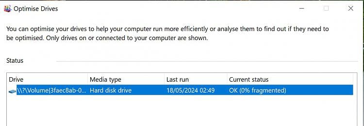 Is my Hard Disk Drive dying? Disk bad block errors and warnings!-hard-drive-vanished-disk-deframentor.jpg