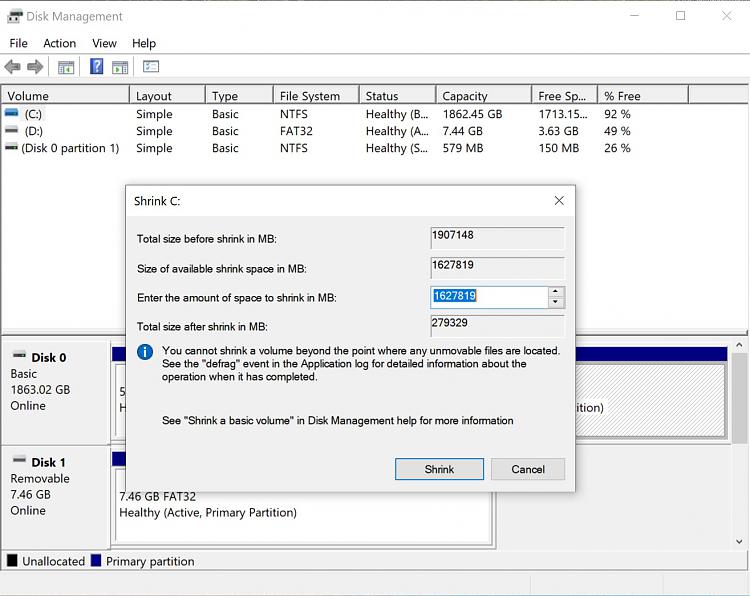 Is my Hard Disk Drive dying? Disk bad block errors and warnings!-shrink-what-.jpg
