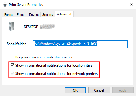 Error notification whenever I print with an HP P1102W printer-print_server_properties.png