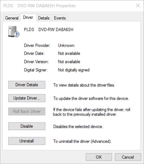 lenovo z50 75 dvd driver windows 10