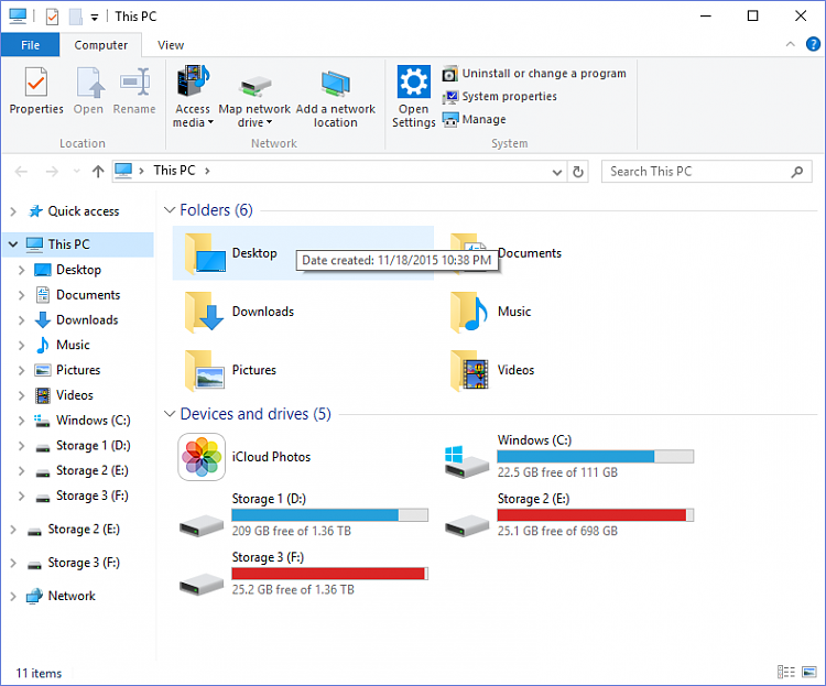 Drives missing from File Explorer's Navigation Pane-q0q5iub.png