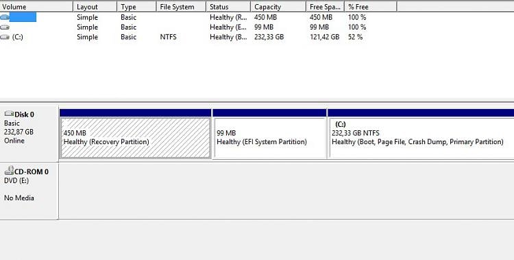 external drive not showing in disk management