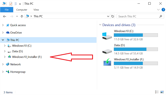 Stop USB drives to show two times in explorer pane?-after.png