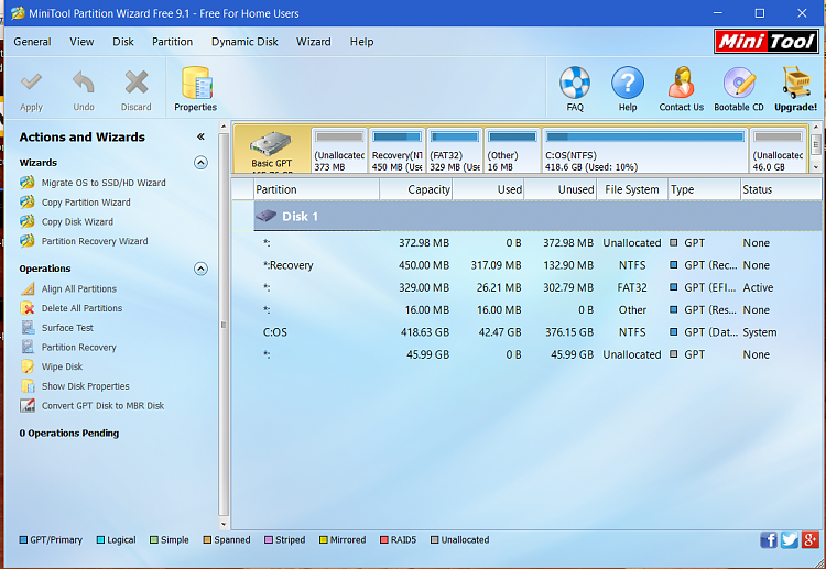 Combine Unallocated space to System Partition-2b.png