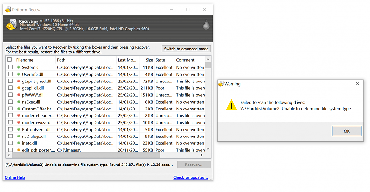 USB hard drive Unknown and not initialised-recuva.png