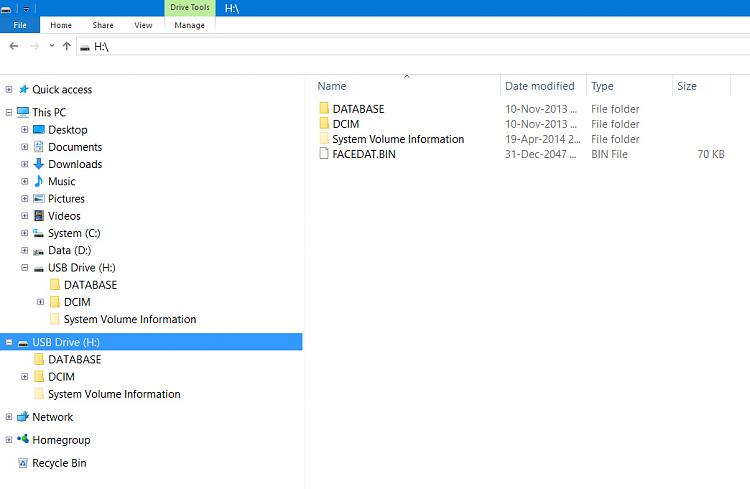 Explorer showing removable drives twice-win10exp2drives.jpg