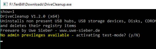 No external devices issue-why?-drvcleanuptestmode.png
