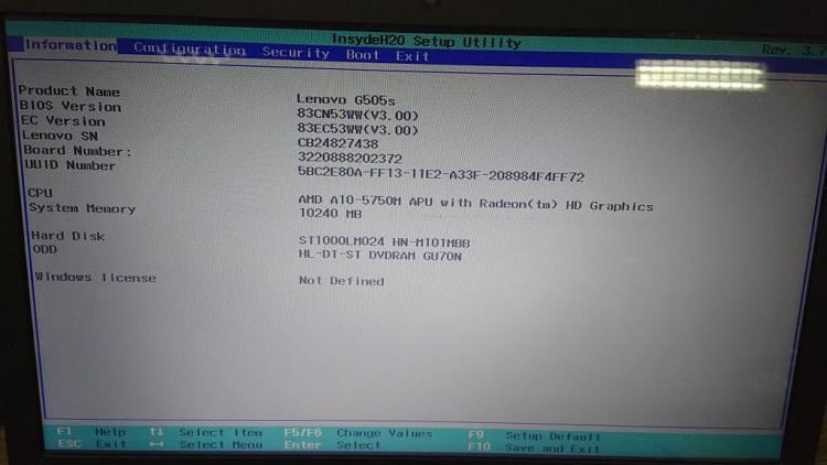 Detektiv Begrænsninger sikkerhed BIOS Detecting HDD, not appearing in Boot Manager - Windows 10 Forums