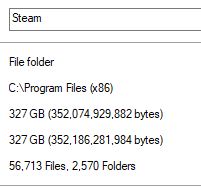 [new computer] Should I install Steam on smaller SSD or bigger HDD?-monstersteamfile.jpg