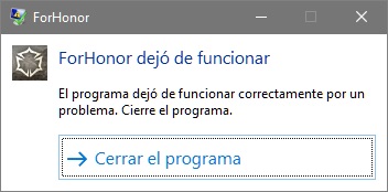 The game For Honor stopped working and bad module info.-sin-titulo.jpg