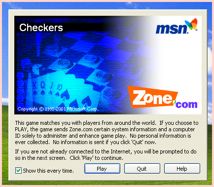 Pre-installed Windows XP games-xpchekers.gif