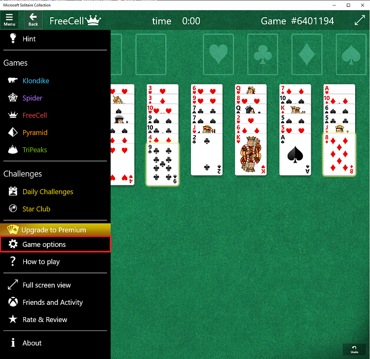 Freecell in Windows 10 - Windows 10 Forums