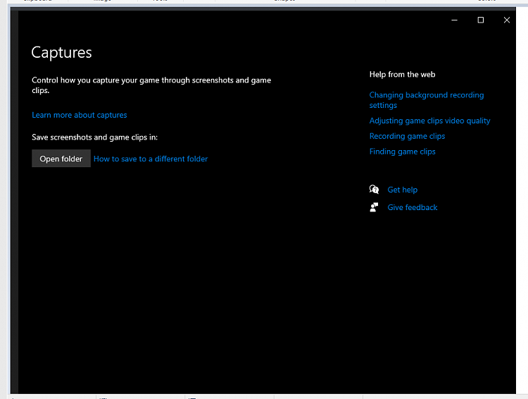 Windows 10 Xbox game bar Capture settings broken-image.png