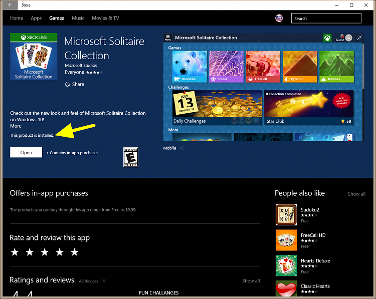windows 8 microsoft solitaire collection block ads