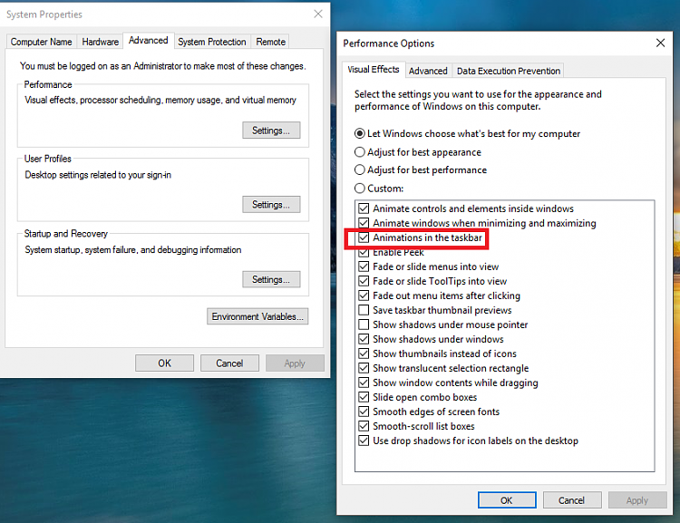 Why apps in taskbar not showing preview ? - Windows 10 Forums Why apps in taskbar not showing preview ? - Windows 10 Forums