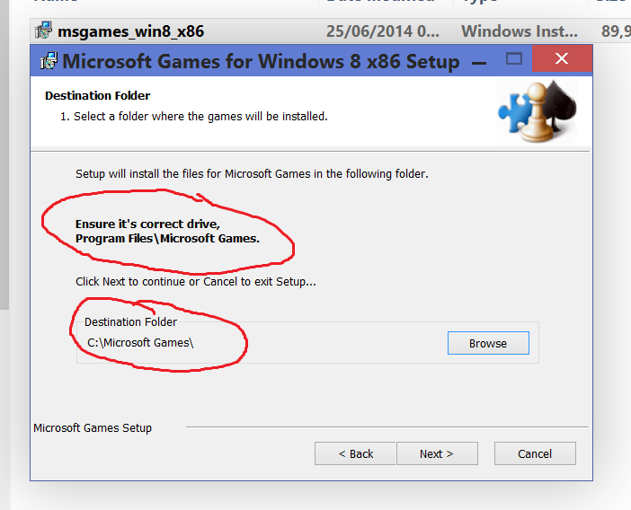 Problems installing W7 Classic Games.-location-accepted.png