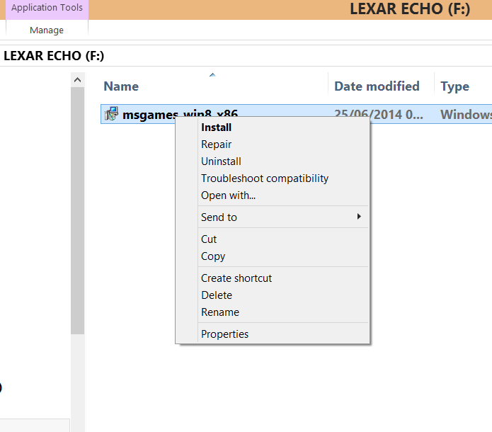 Problems installing W7 Classic Games.-right-click.png