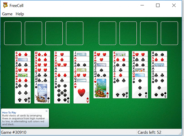 windows 7 freecell does not work on win 10 after 1607 upgrade-freecell.png