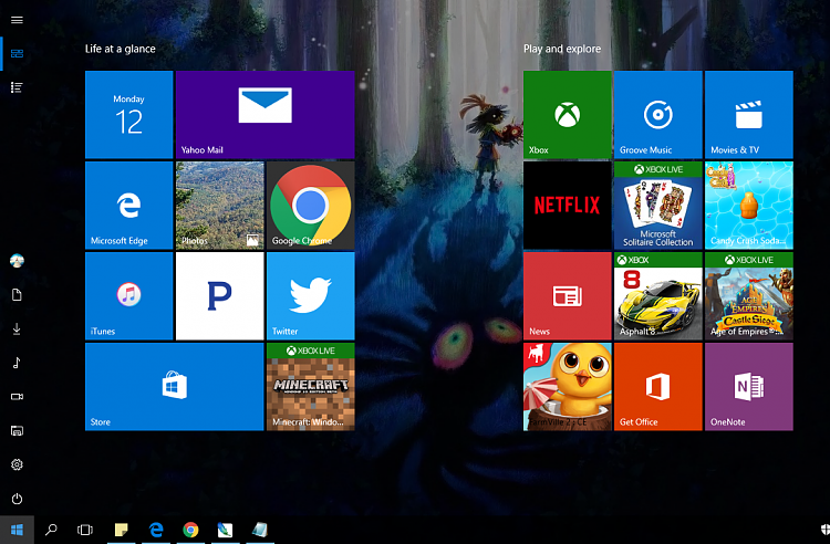 Two different start menu looks after Anniversary Update...-startmenu2.png