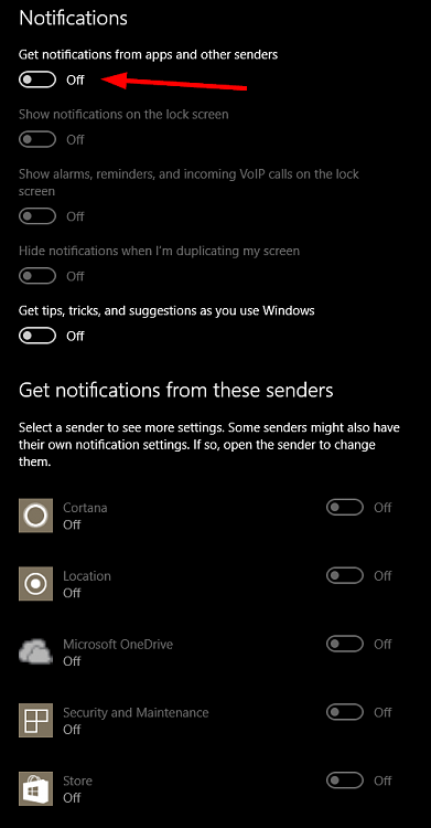 Can't change Windows 10 notifications-000006.png