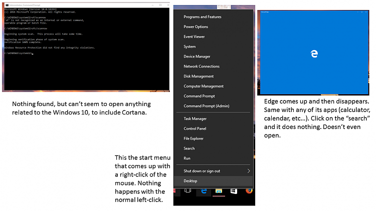 More issues with Windows 10 Upgrade - no start menu, cortana, edge-slide1.png