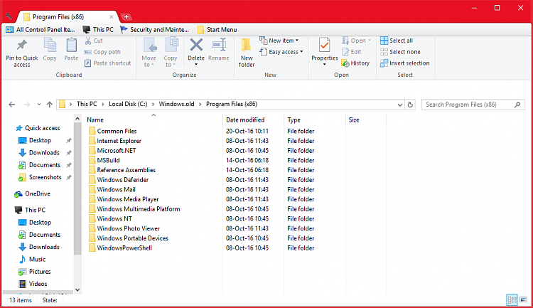 accidentally deleted desktop folder windows 10