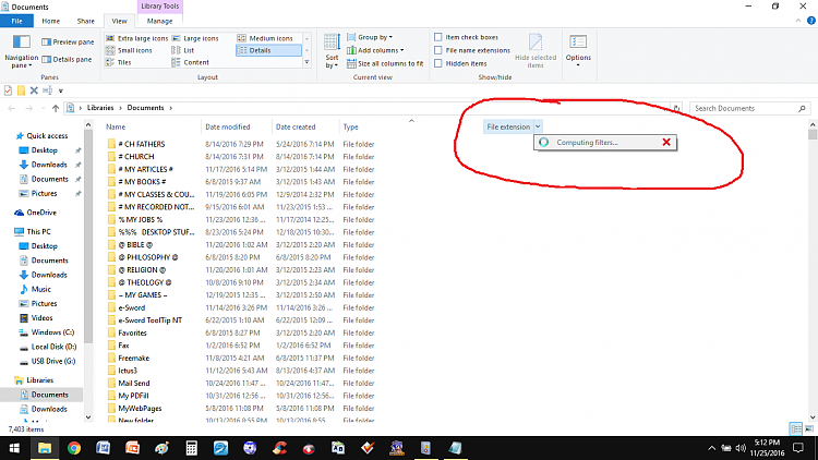 Windows Explorer Sort List No Longer Appears-1.png