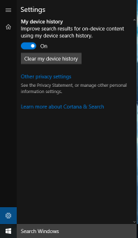 Cortana and settings options disappeared-settings-empty.png