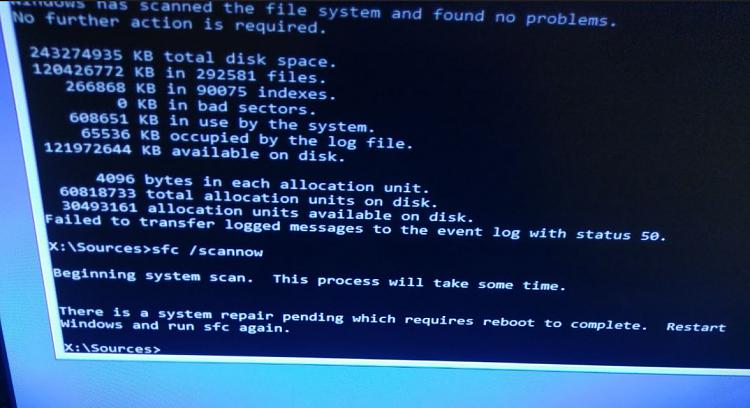 &quot;Drive where windows is installed is locked&quot;-sfc-will-not-work-through-bootable-usb-command-prompt.jpg