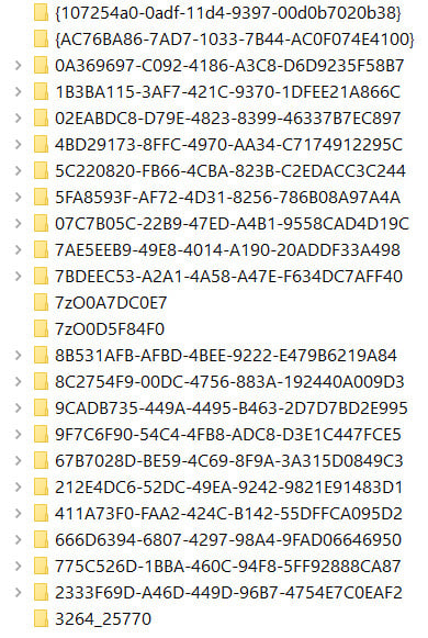 Lot Of Folders In Temp Folder Windows 10 Forums