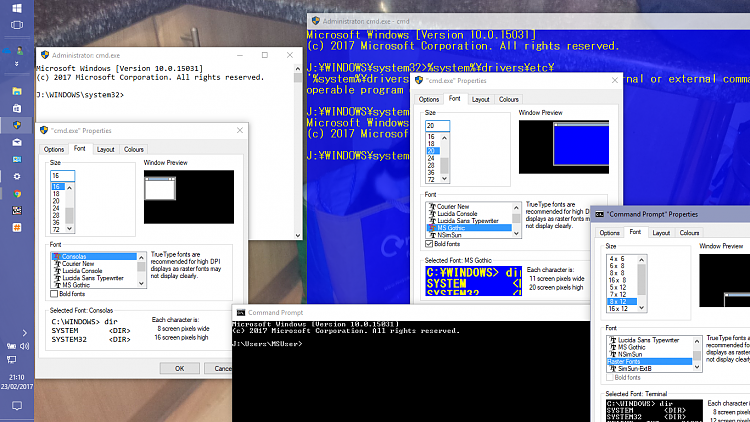 cmd exe utf8